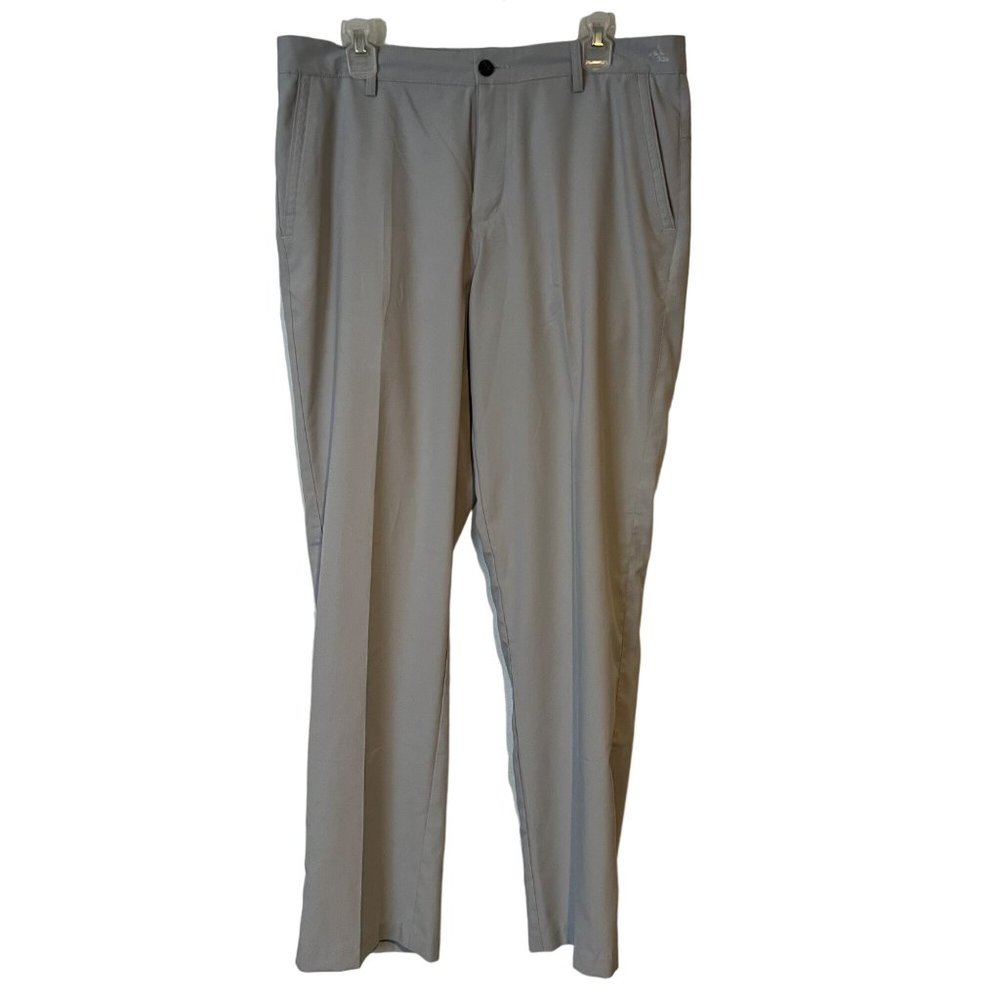 Adidas Adizero Golf Pants Mens 34 x 32 Gray Lightweight Polyester Pockets